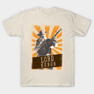 Vintage Aesthetic Lord Huron Skull T-Shirt